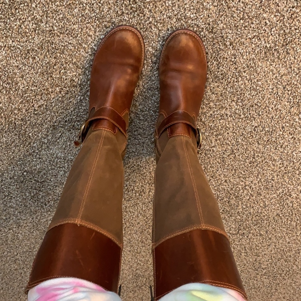 Timberland below the knee boots